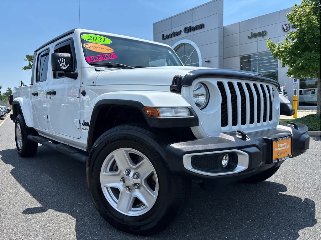 Certified 2021 Jeep Gladiator Sport S Truck Crew Cab
