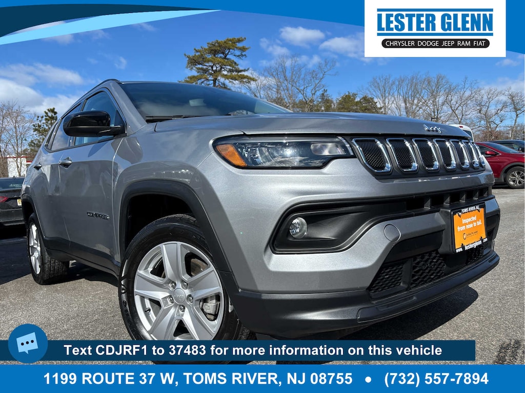Certified 2022 Jeep Compass Latitude SUV