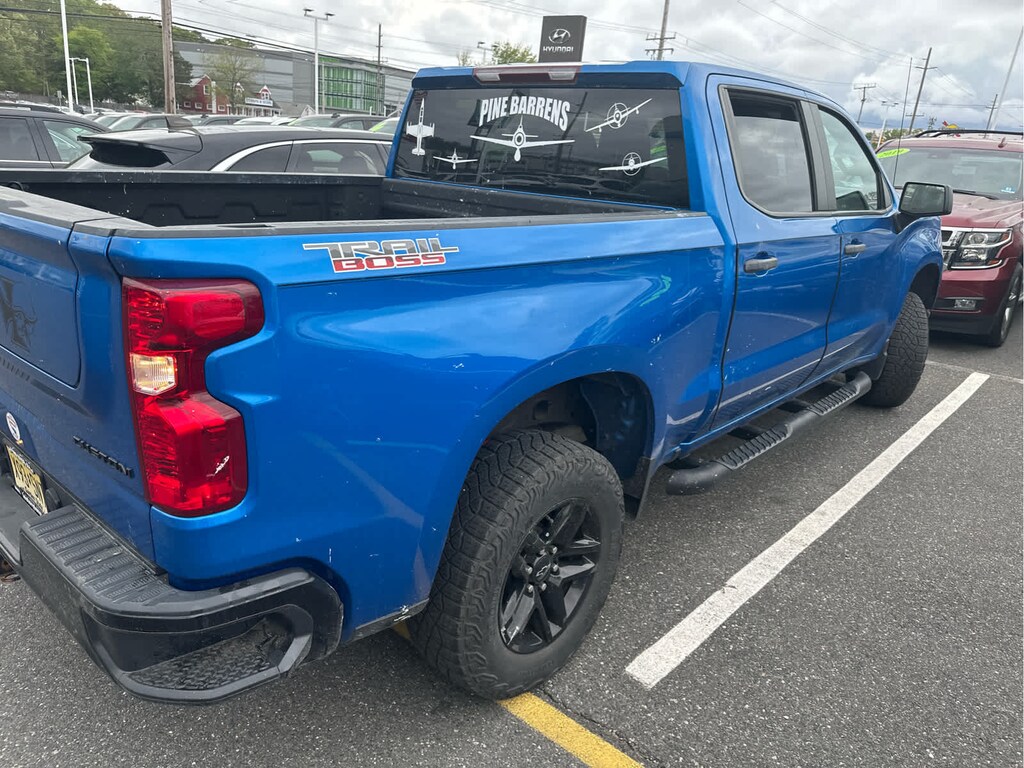 Certified 2023 Chevrolet Silverado 1500 Custom Trail Boss Truck Crew Cab