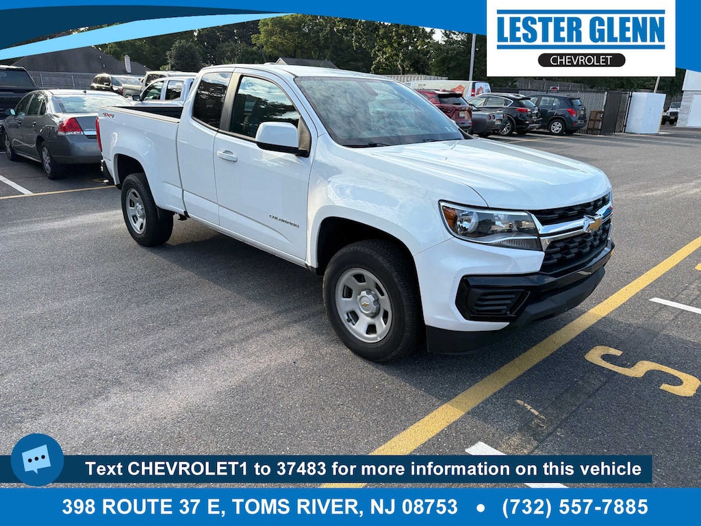 Certified 2022 Chevrolet Colorado WT Truck Extended Cab