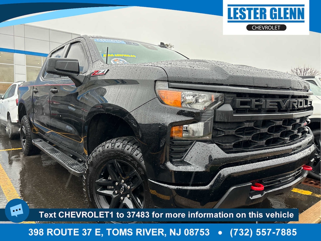 Used 2022 Chevrolet Silverado 1500 Custom Trail Boss Truck Crew Cab