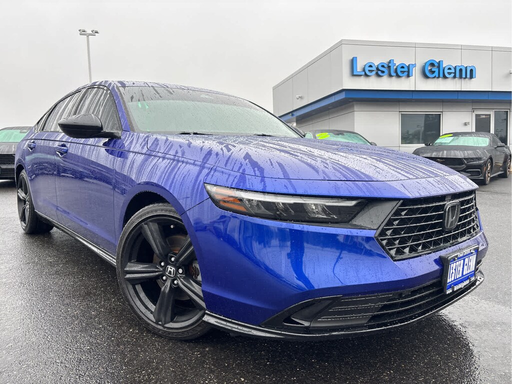 Used 2023 Honda Accord Hybrid Sport-L w/BSI Sedan