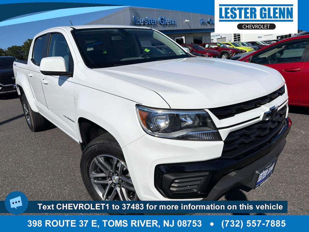 Certified 2022 Chevrolet Colorado WT Truck Crew Cab