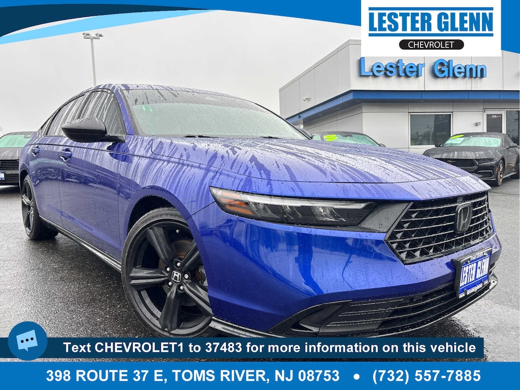 Used 2023 Honda Accord Hybrid Sport-L w/BSI Sedan