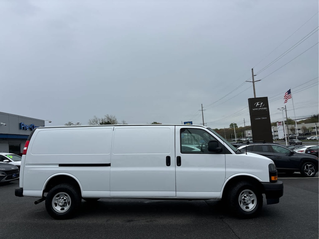 Certified 2023 Chevrolet Express 2500 Work Van Van Extended Cargo Van