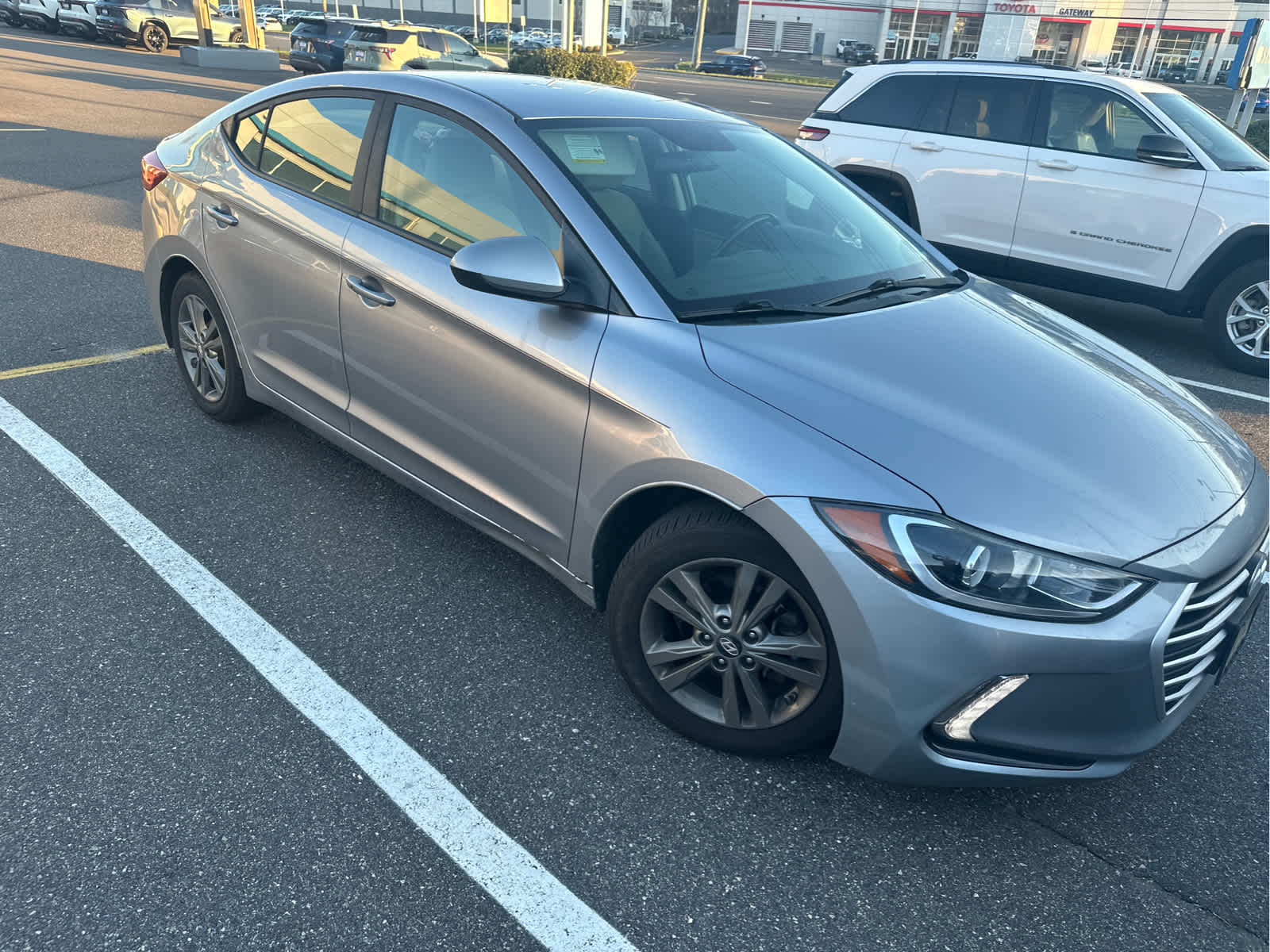Used 2017 Hyundai Elantra SE with VIN 5NPD84LF7HH033318 for sale in Old Bridge, NJ
