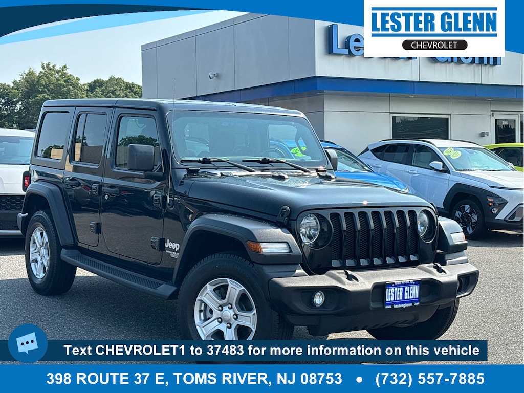Used 2018 Jeep Wrangler Unlimited Sport 4x4 SUV