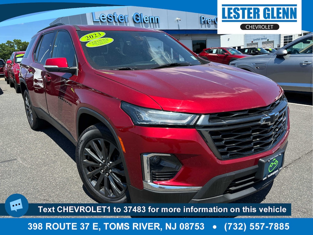 Certified 2023 Chevrolet Traverse RS SUV