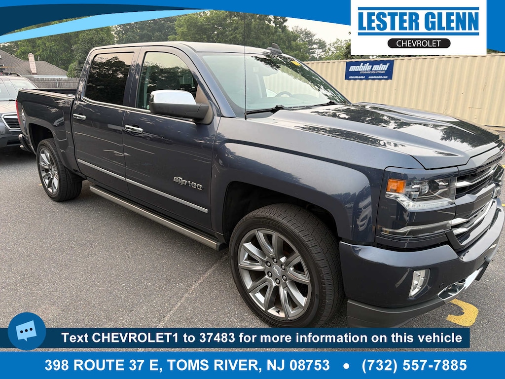 Used 2018 Chevrolet Silverado 1500 LTZ Truck Crew Cab