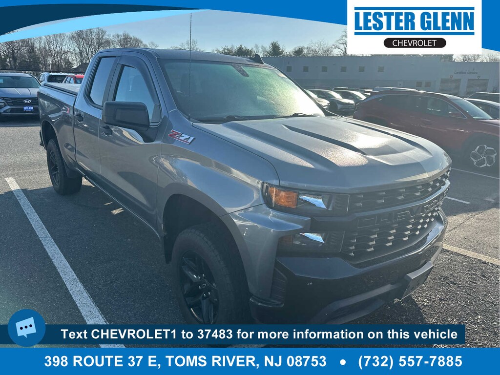 Used 2020 Chevrolet Silverado 1500 Silverado Custom Trail Boss Truck Double Cab