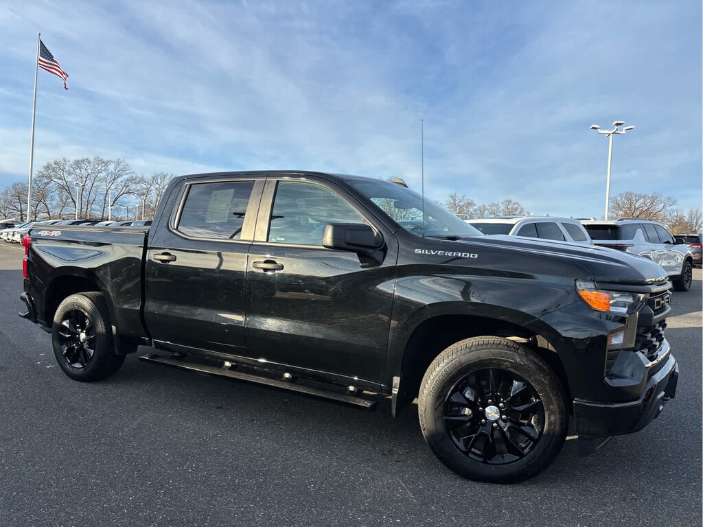 Certified 2022 Chevrolet Silverado 1500 Custom Truck Crew Cab