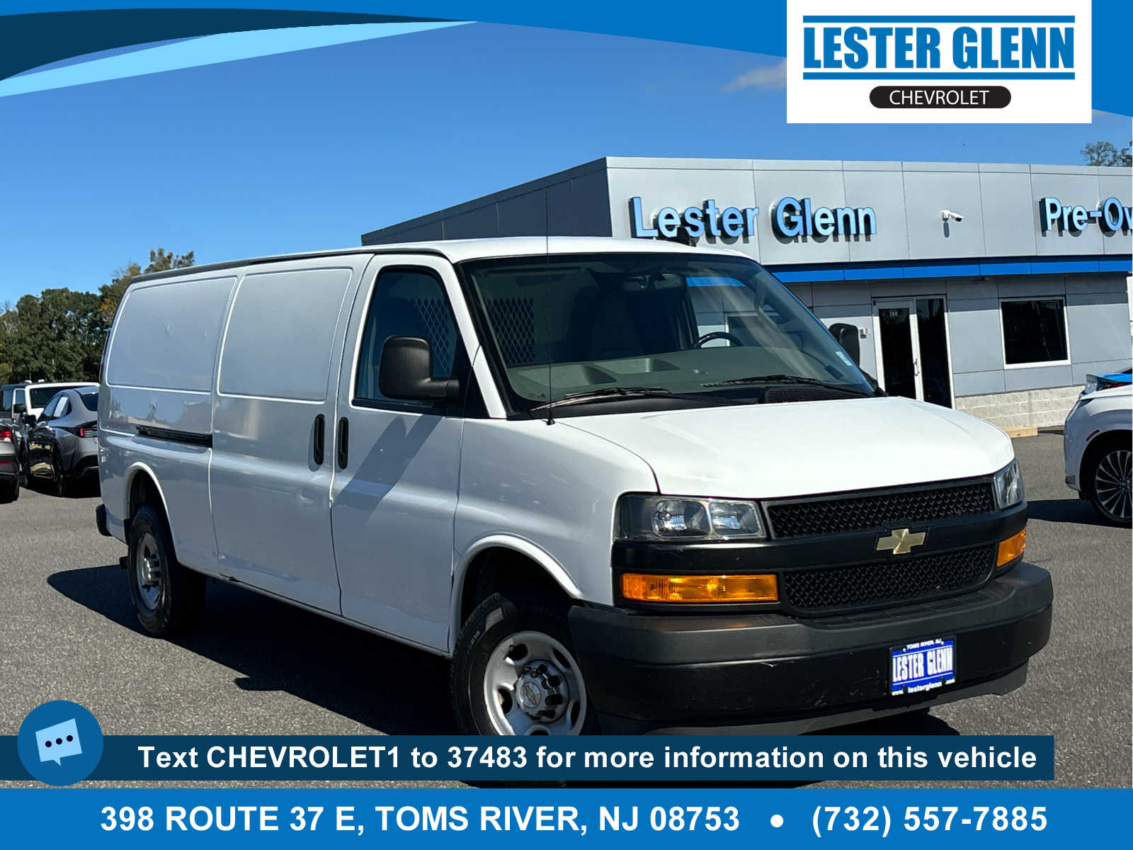 2023 Chevrolet Express 2500 Work Van Van Extended Cargo Van
