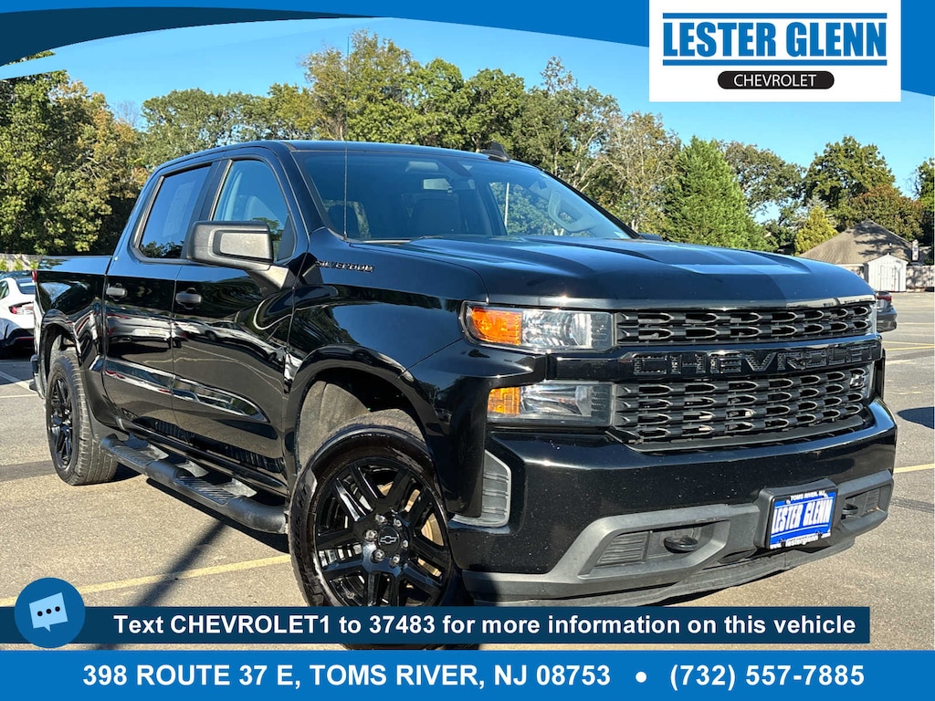 Used 2021 Chevrolet Silverado 1500 Custom Truck Crew Cab