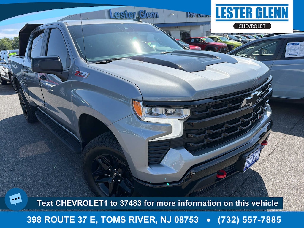 Certified 2025 Chevrolet Silverado 1500 LT Trail Boss Truck Crew Cab