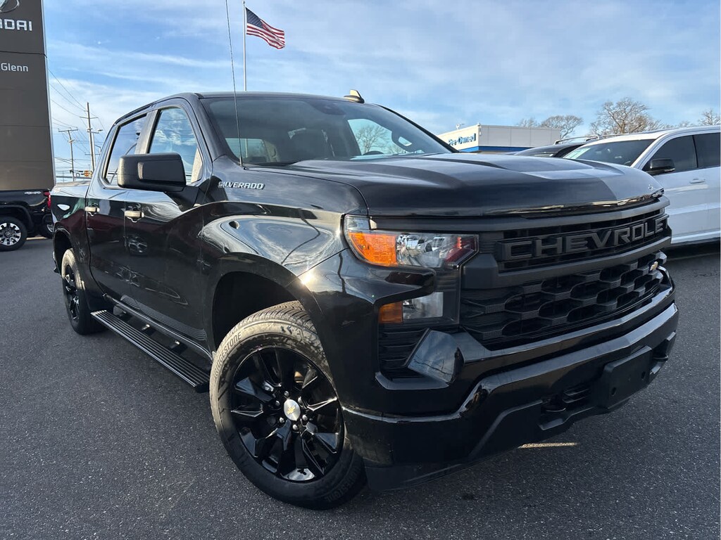 Certified 2022 Chevrolet Silverado 1500 Custom Truck Crew Cab