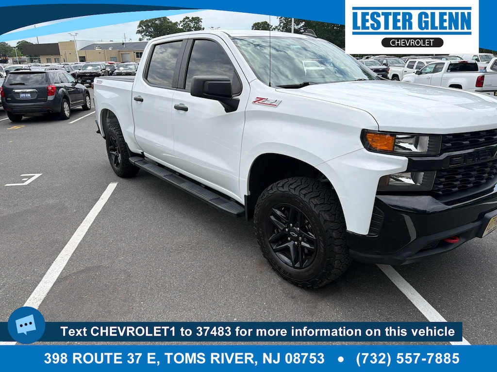 Used 2020 Chevrolet Silverado 1500 Silverado Custom Trail Boss Truck Crew Cab