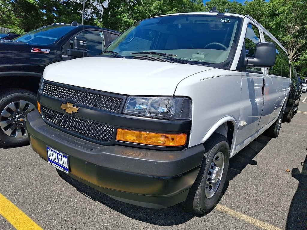 New 2026 Chevrolet Express 3500 LS Van Extended Passenger Van
