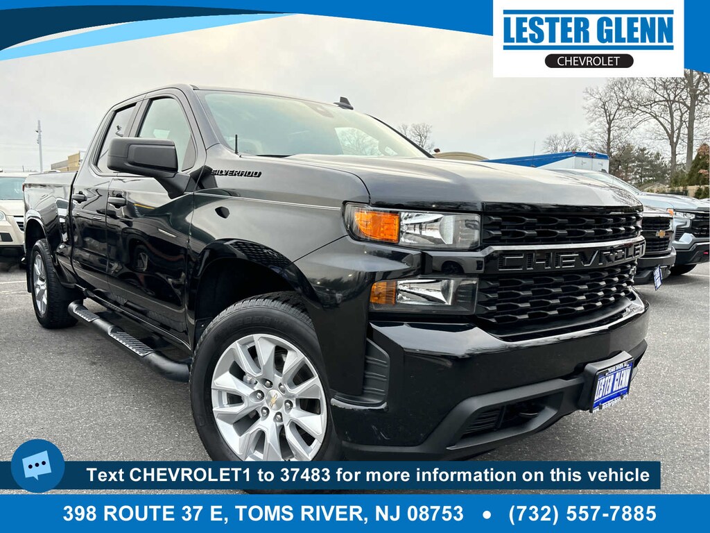 Certified 2022 Chevrolet Silverado 1500 LTD Custom Truck Double Cab