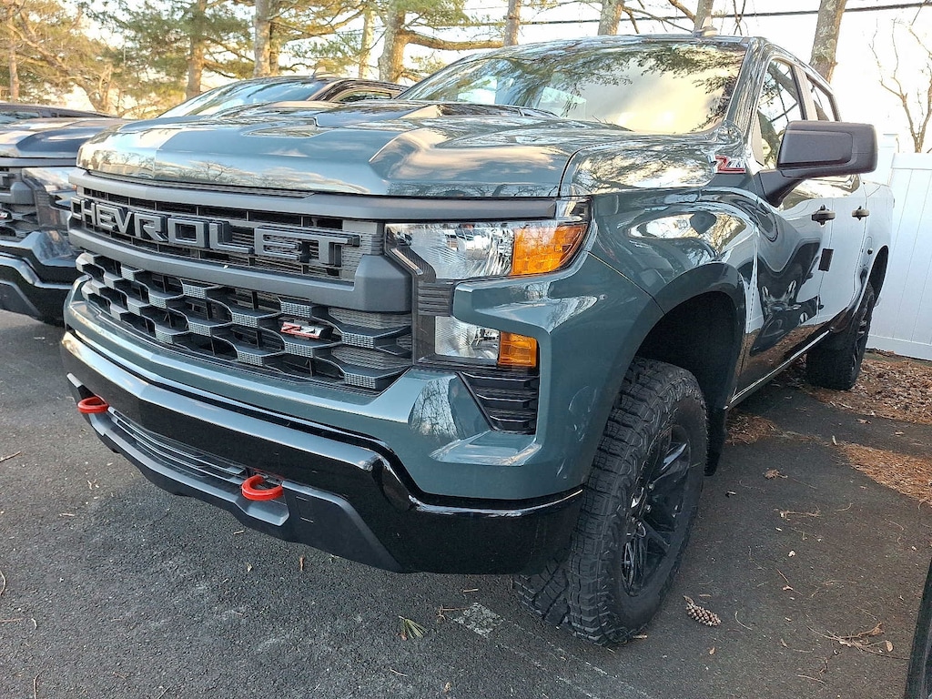 New 2026 Chevrolet Silverado 1500 Custom Trail Boss Truck Crew Cab