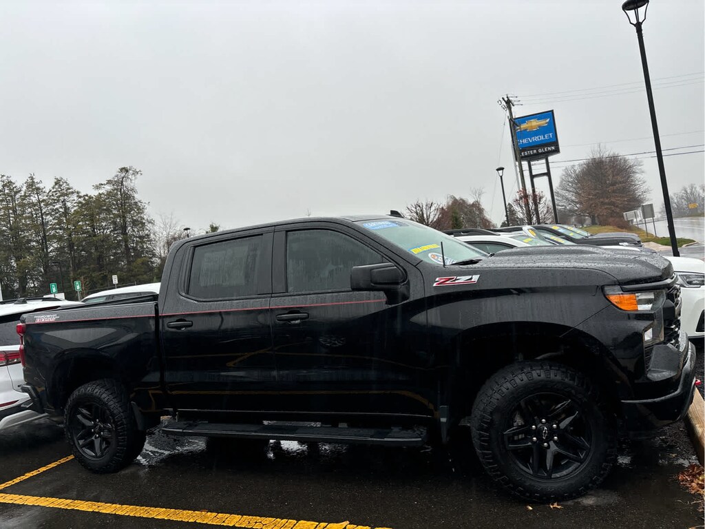 Used 2022 Chevrolet Silverado 1500 Custom Trail Boss Truck Crew Cab