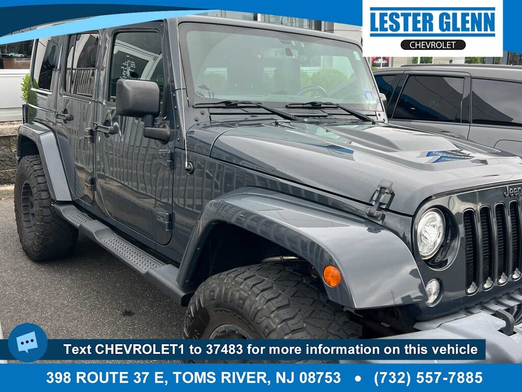 Used 2018 Jeep Wrangler JK Unlimited Sahara 4x4 SUV
