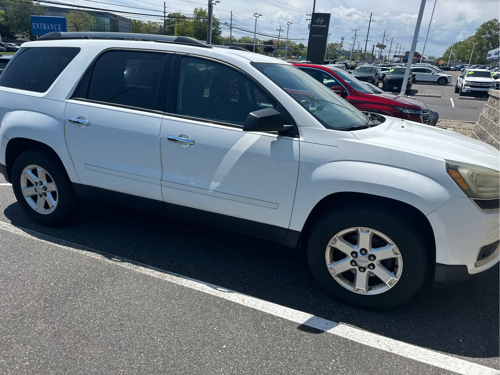 Used 2016 GMC Acadia SLE-1 with VIN 1GKKRNED8GJ259187 for sale in Old Bridge, NJ