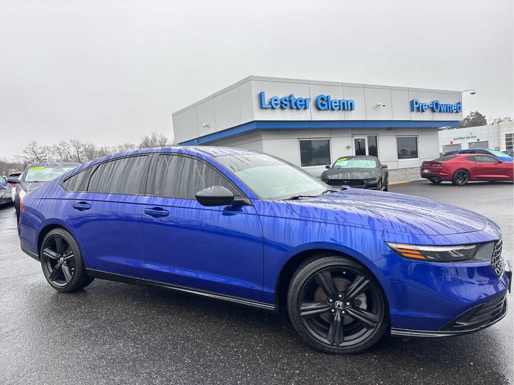 Used 2023 Honda Accord Hybrid Sport-L w/BSI Sedan