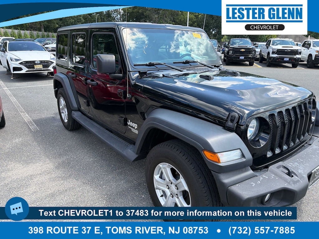 Used 2018 Jeep Wrangler Unlimited Sport 4x4 SUV