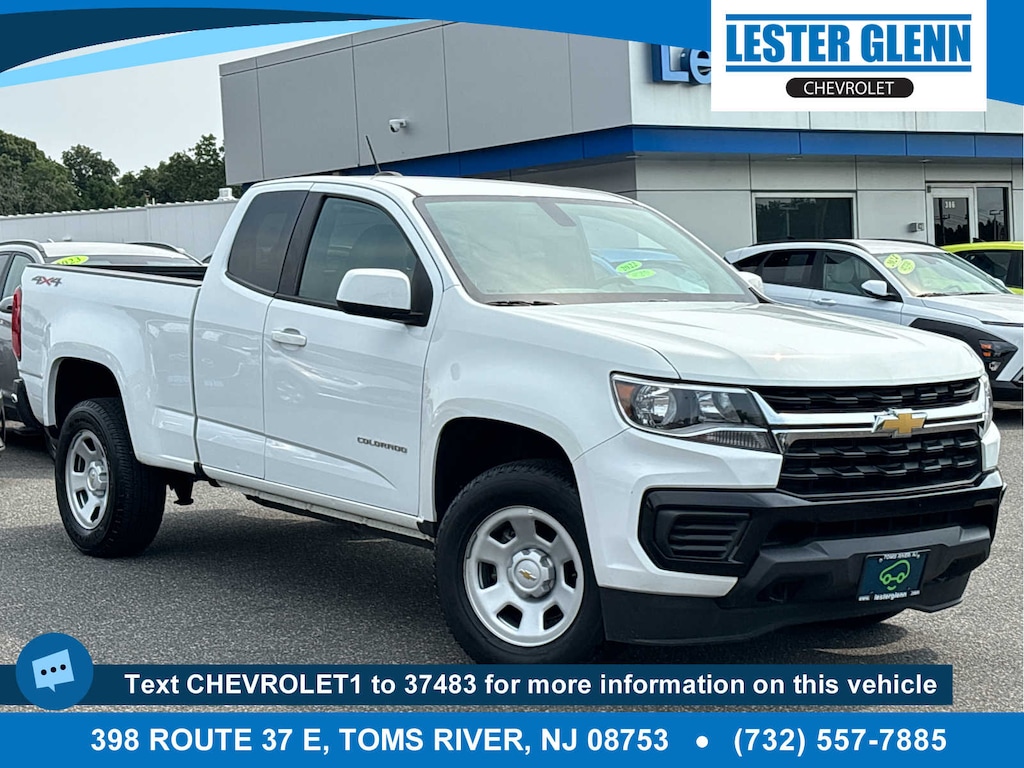 Certified 2022 Chevrolet Colorado WT Truck Extended Cab