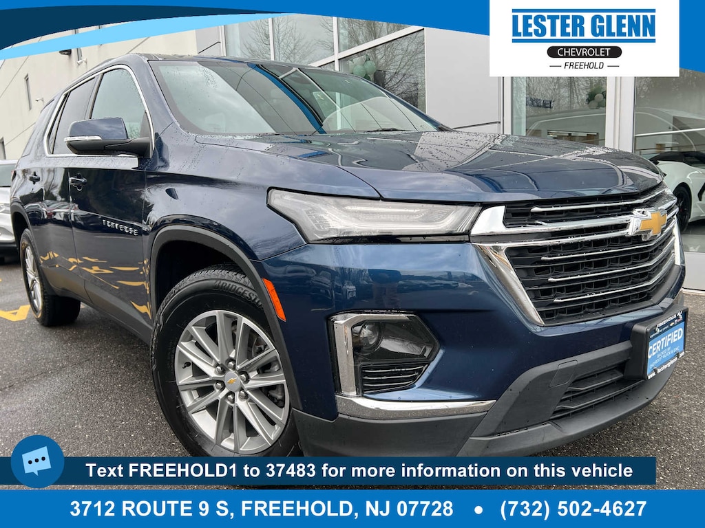 Certified 2023 Chevrolet Traverse LT Cloth AWD