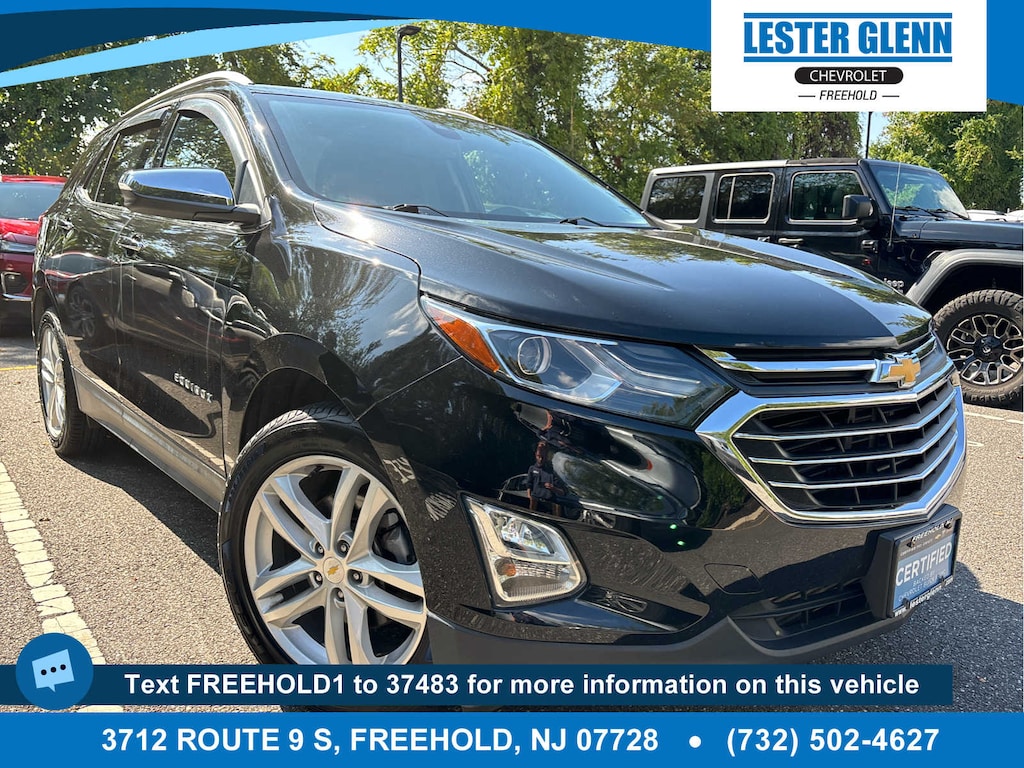 Certified 2020 Chevrolet Equinox Premier AWD