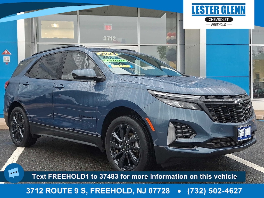 Certified 2024 Chevrolet Equinox RS AWD