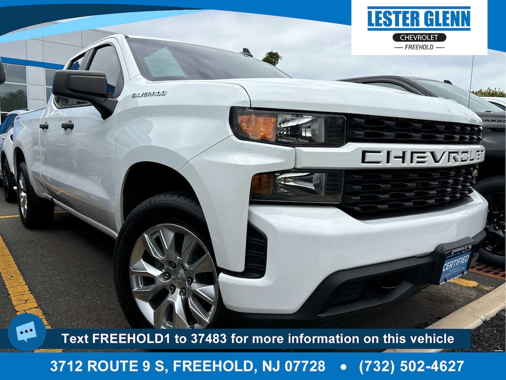 Certified 2020 Chevrolet Silverado 1500 Custom 4WD Double Cab 147 4WD Double Cab 147
