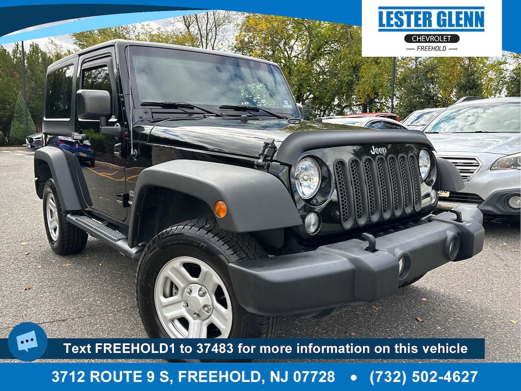Used 2017 Jeep Wrangler JK Sport 4x4