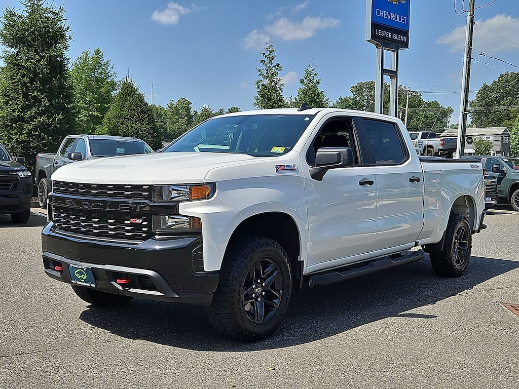 Certified 2021 Chevrolet Silverado 1500 Custom Trail Boss 4WD Crew Cab 147 4WD Crew Cab 147