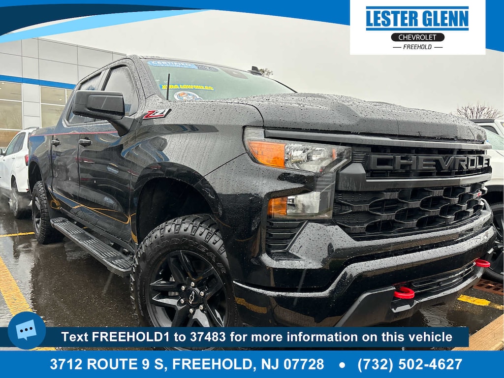 Certified 2022 Chevrolet Silverado 1500 Custom Trail Boss 4WD Crew Cab 147 4WD Crew Cab 147