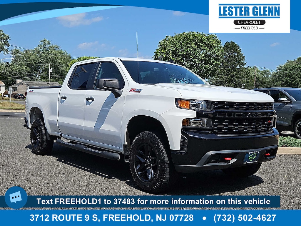 Certified 2021 Chevrolet Silverado 1500 Custom Trail Boss 4WD Crew Cab 147 4WD Crew Cab 147