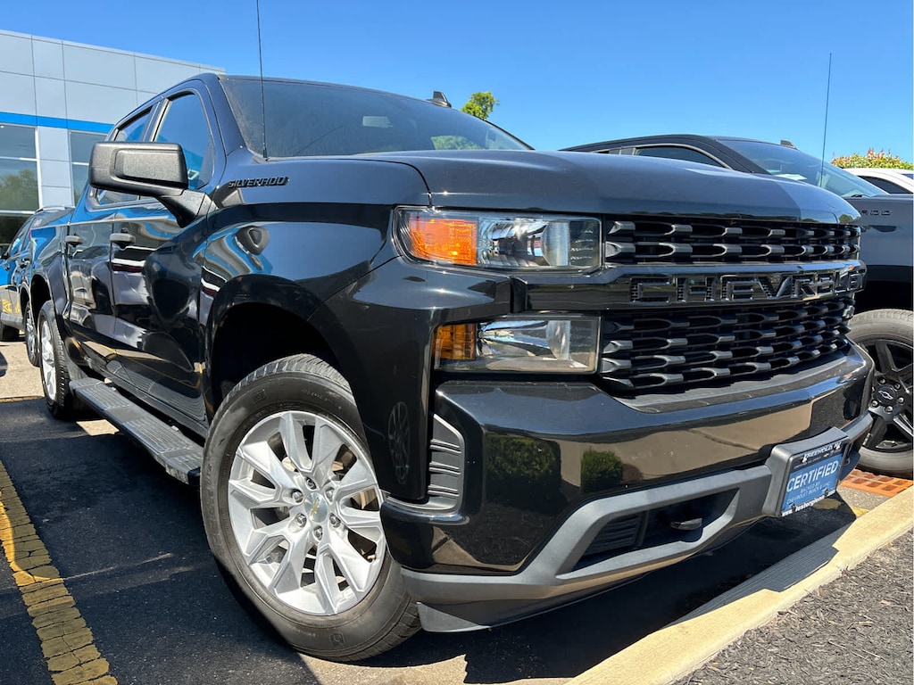 Certified 2022 Chevrolet Silverado 1500 LTD Custom 4WD Crew Cab 147 4WD Crew Cab 147