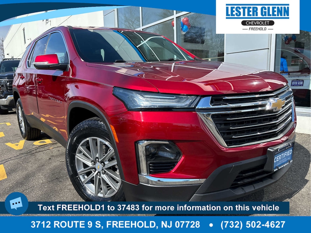 Certified 2023 Chevrolet Traverse LT Cloth AWD