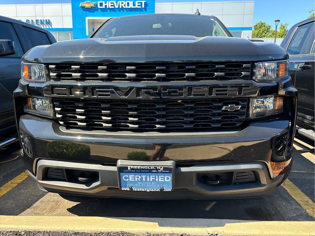Certified 2022 Chevrolet Silverado 1500 LTD Custom 4WD Crew Cab 147 4WD Crew Cab 147