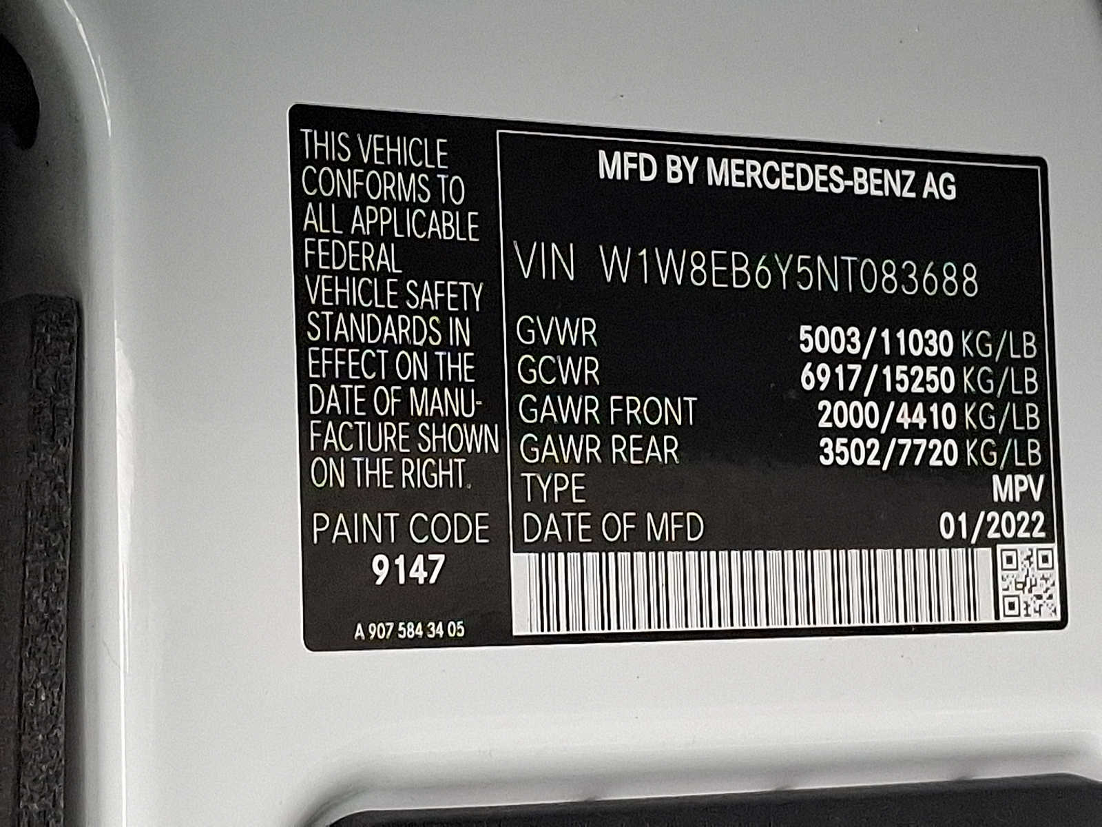 2022 Mercedes-Benz Sprinter Crew Van Base - Photo 28