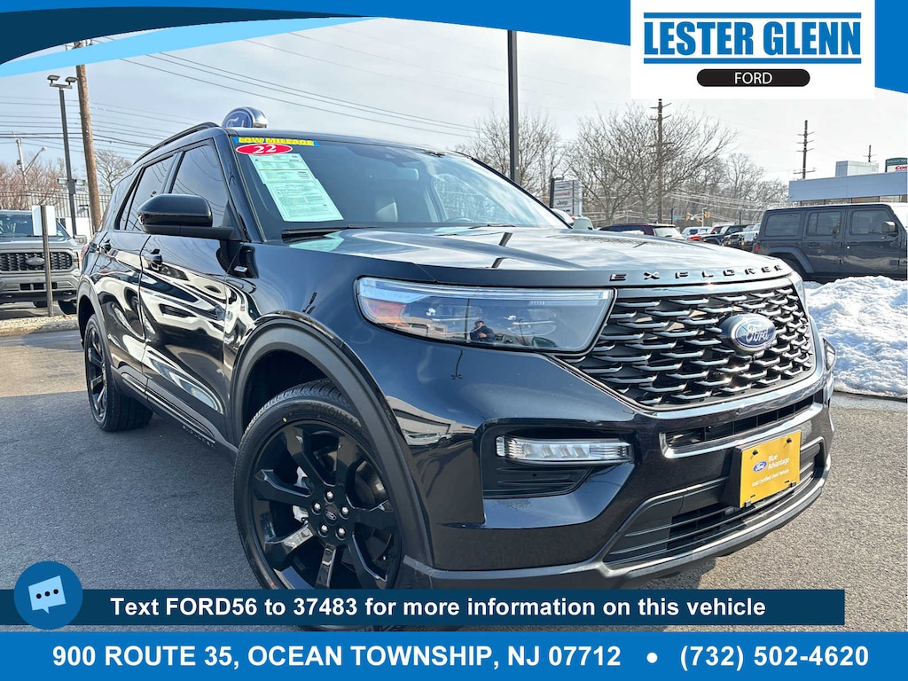Certified 2022 Ford Explorer ST-Line SUV