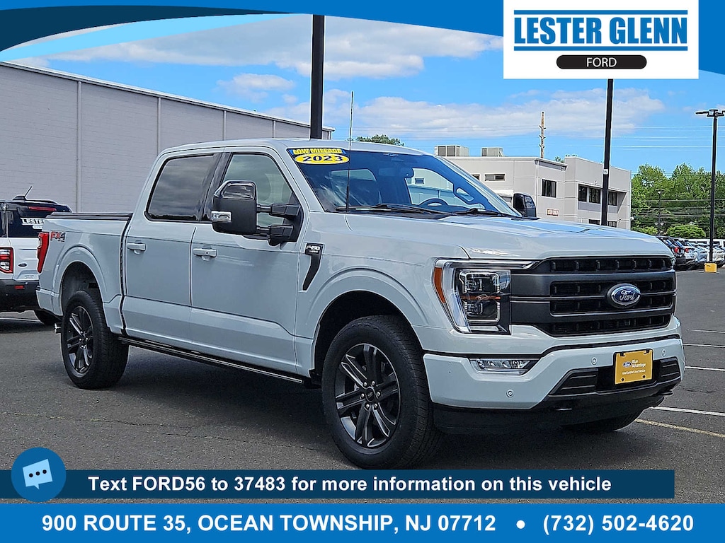 Used 2023 Ford F-150 Lariat 4WD Supercrew 5.5 Box Truck SuperCrew Cab