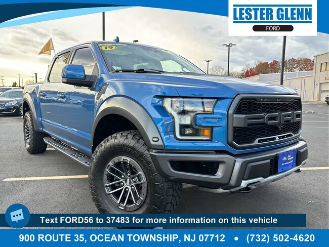 2019 Ford F-150 Raptor 4WD Supercrew 5.5 Box Truck SuperCrew Cab