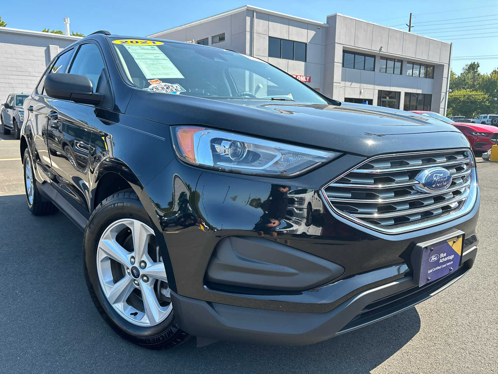 Certified 2021 Ford Edge SE with VIN 2FMPK4G97MBA28852 for sale in Ocean, NJ