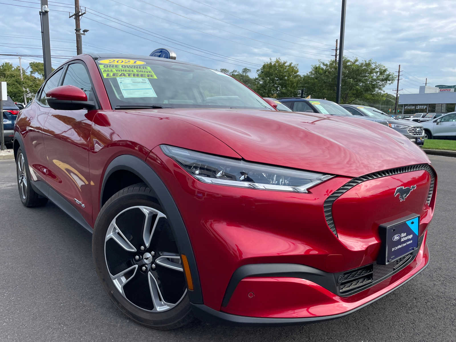 Certified 2021 Ford Mustang Mach-E Select AWD with VIN 3FMTK1SS4MMA36638 for sale in Ocean, NJ