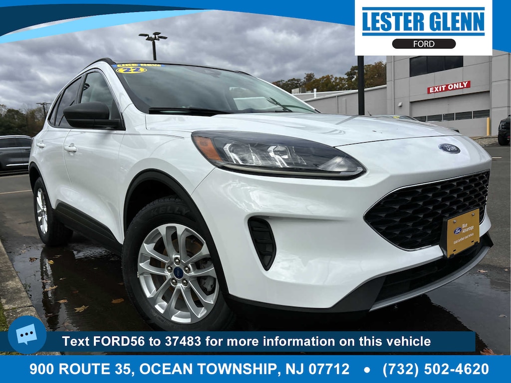 Certified 2022 Ford Escape SE AWD
