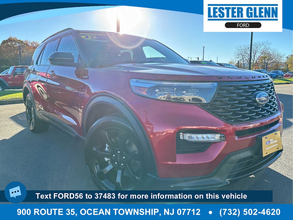 Certified 2023 Ford Explorer ST-Line 4WD