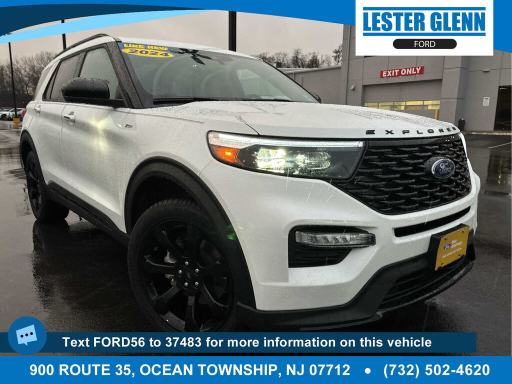 Certified 2024 Ford Explorer ST-Line 4WD