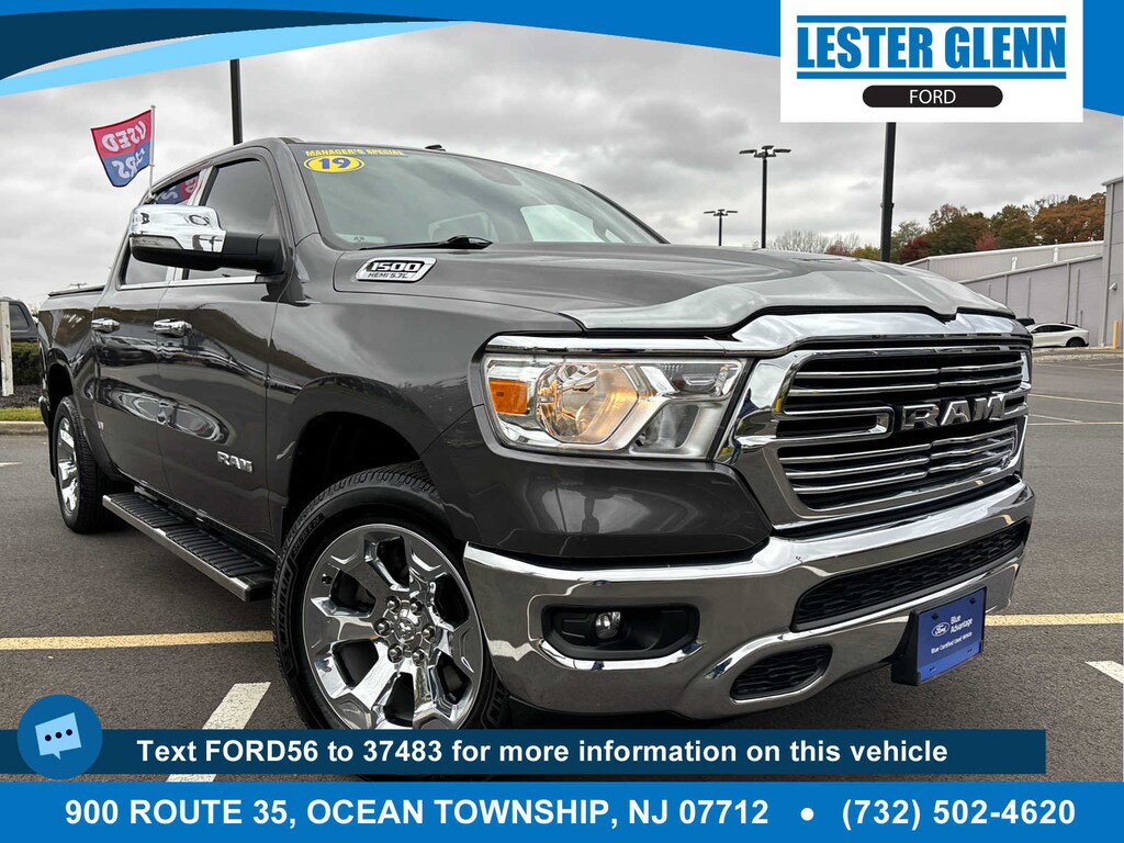 Certified 2019 Ram 1500 Big Horn/Lone Star 4x4 Crew Cab 57 Box 4x4 Crew Cab 57 Box